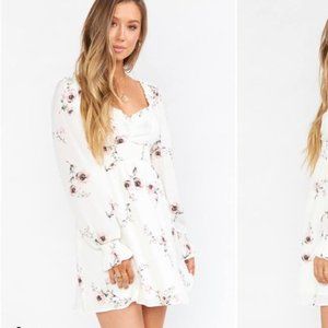 Show Me Your Mumu Bellarosa Mini Dress